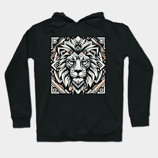 Abstract Animal Lion 4 Hoodie